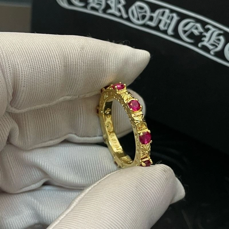 Seasonal Chrome Hearts Rings 240407