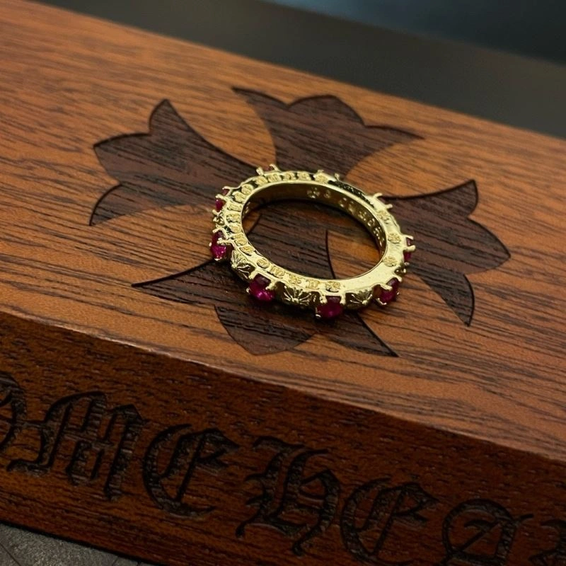 Seasonal Chrome Hearts Rings 240407