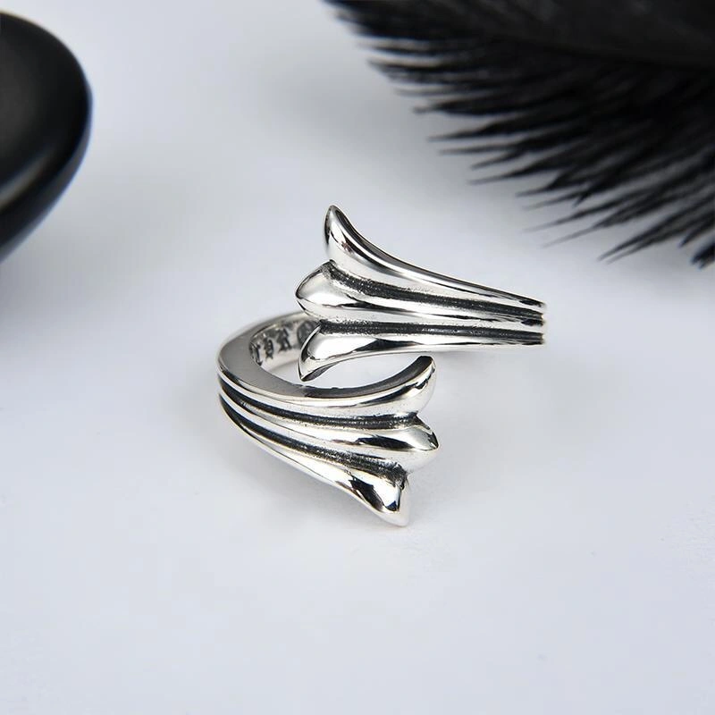 ZipUp Chrome Hearts Rings 240405