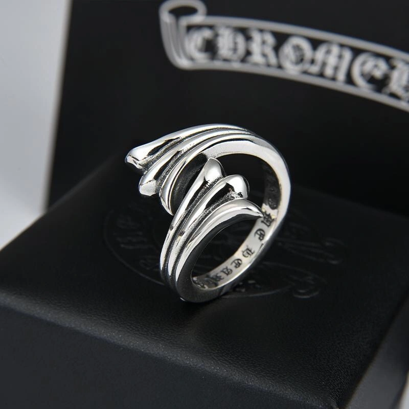ZipUp Chrome Hearts Rings 240405