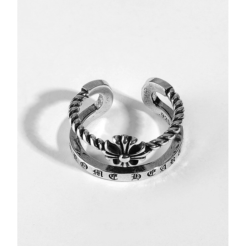 Refined Chrome Hearts Rings 240402