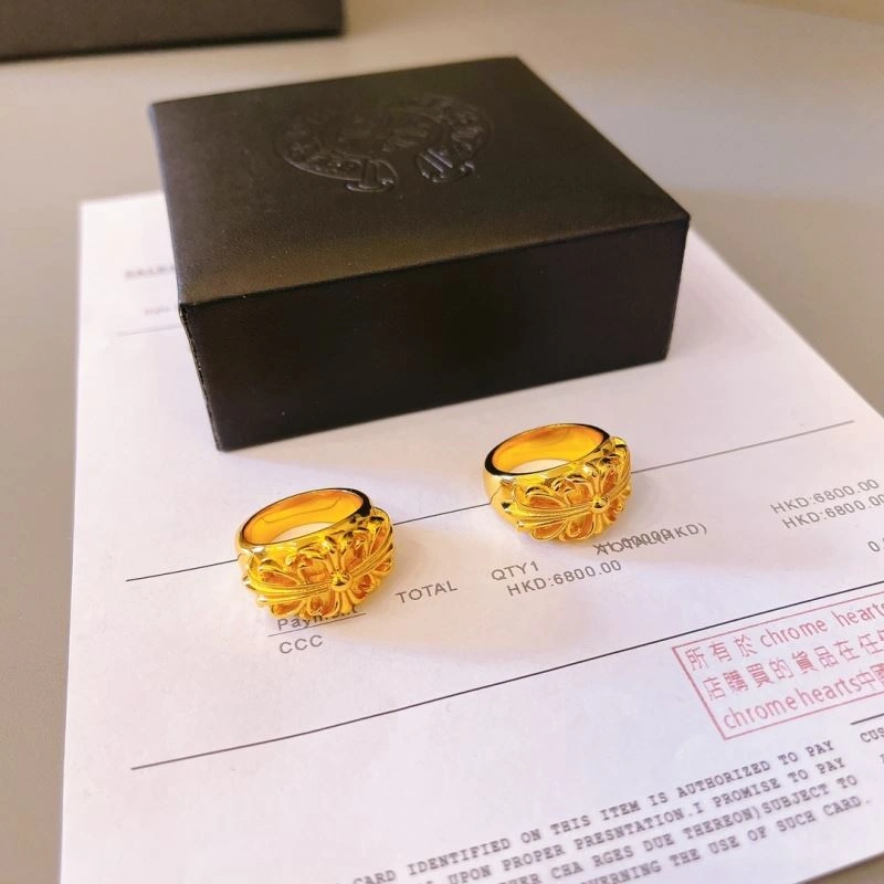 ZeroBulk Chrome Hearts Rings 240391