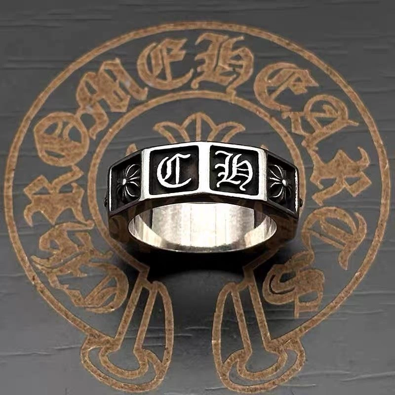 Stretchable Chrome Hearts Rings 239164