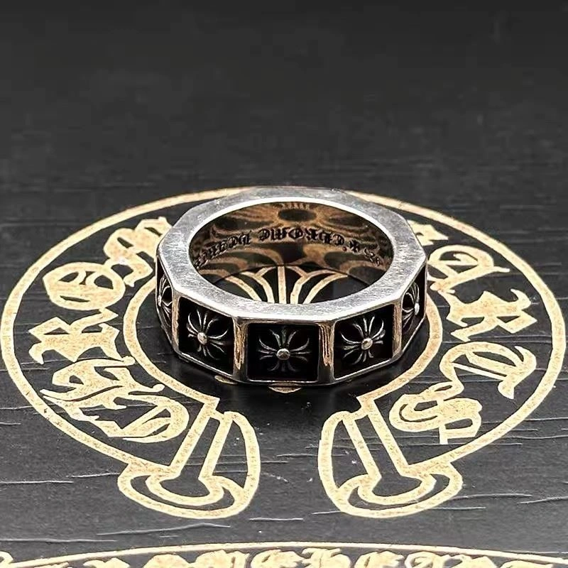 Stretchable Chrome Hearts Rings 239164