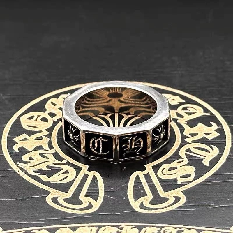 Stretchable Chrome Hearts Rings 239164