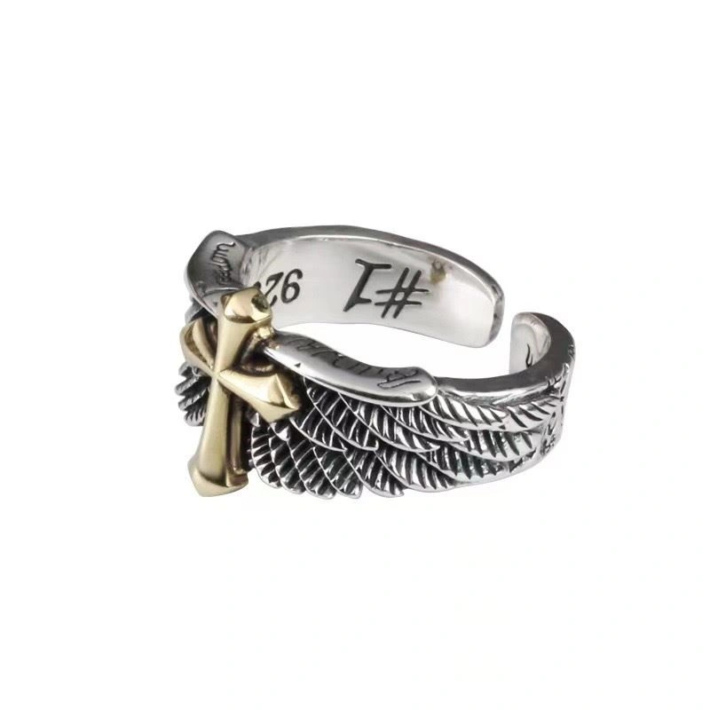 Cozy Chrome Hearts Rings 239155