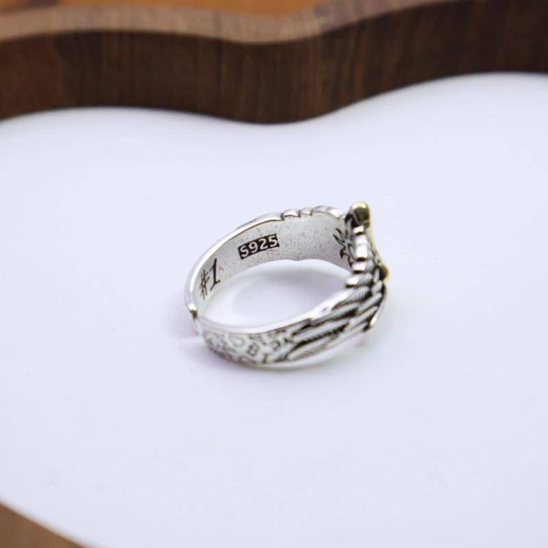 Cozy Chrome Hearts Rings 239155