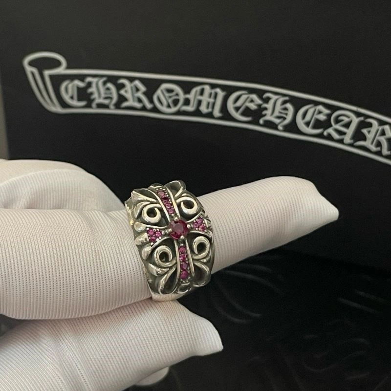 Stylish Chrome Hearts Rings 238408