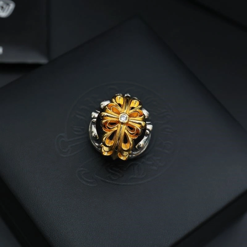 Chic Chrome Hearts Rings 238400