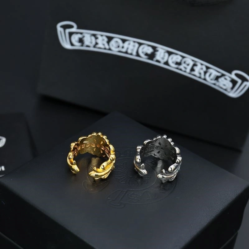 Chic Chrome Hearts Rings 238400