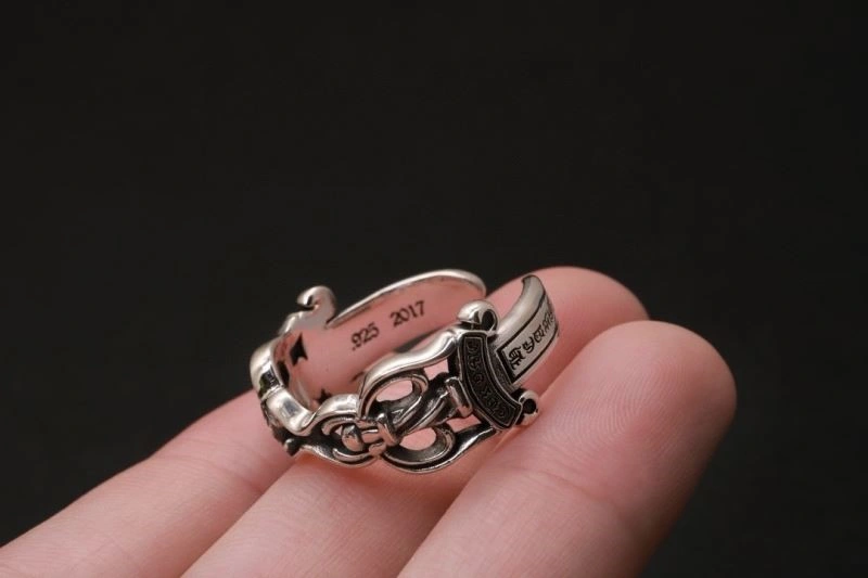 Elegant Chrome Hearts Rings 238389