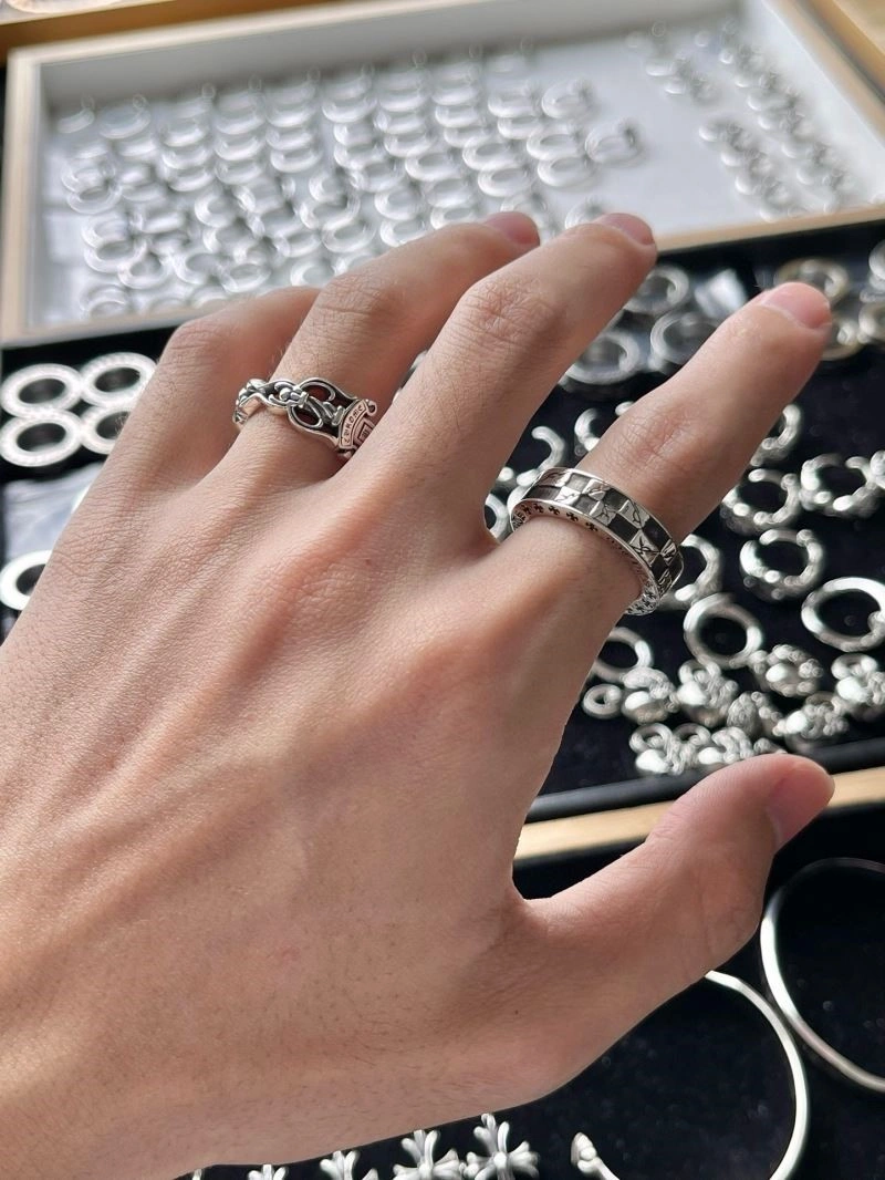 Elegant Chrome Hearts Rings 238389