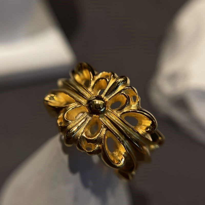 Sophisticated Chrome Hearts Rings 237496
