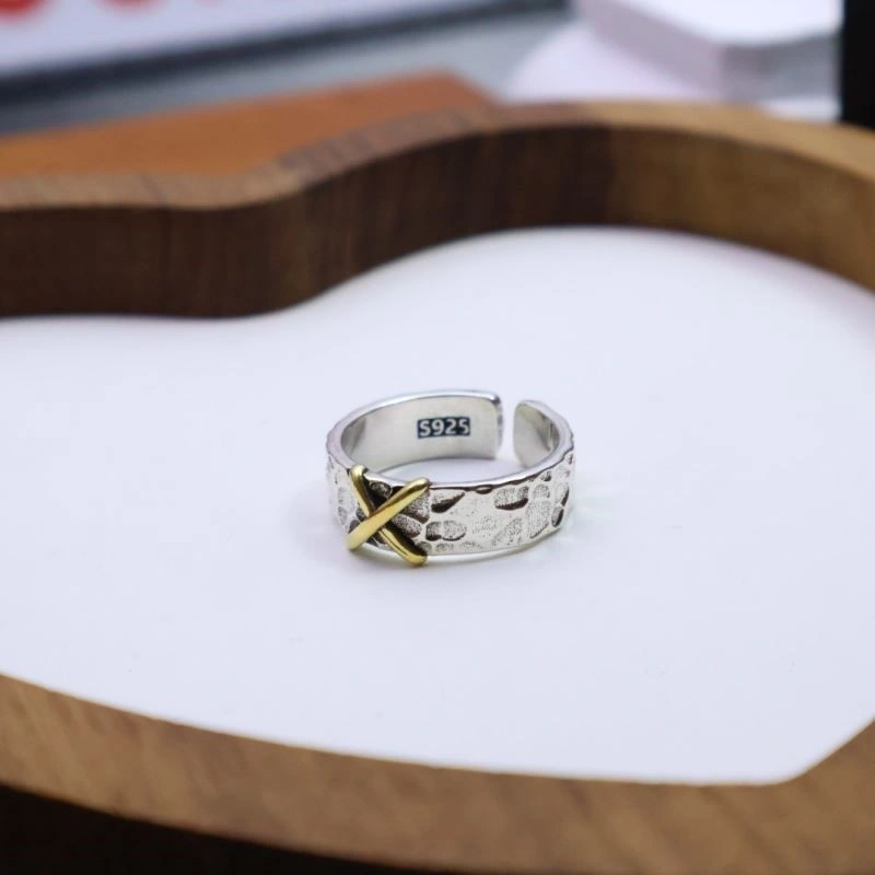 SmoothTexture Chrome Hearts Rings 237478