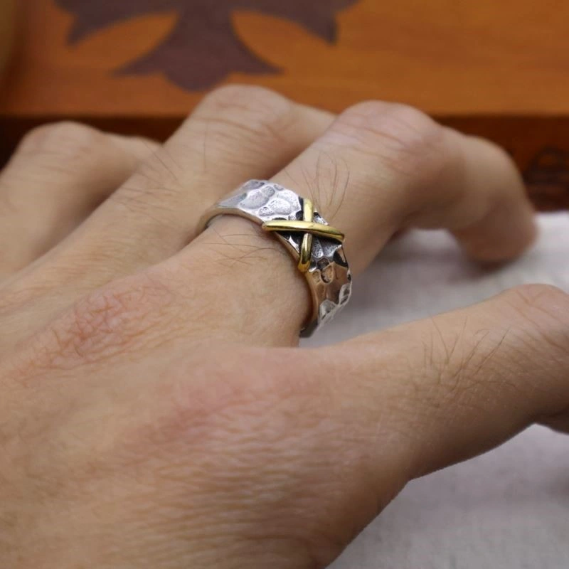 SmoothTexture Chrome Hearts Rings 237478