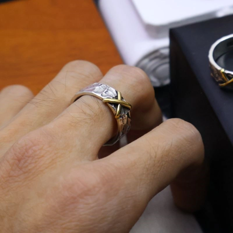 SmoothTexture Chrome Hearts Rings 237478