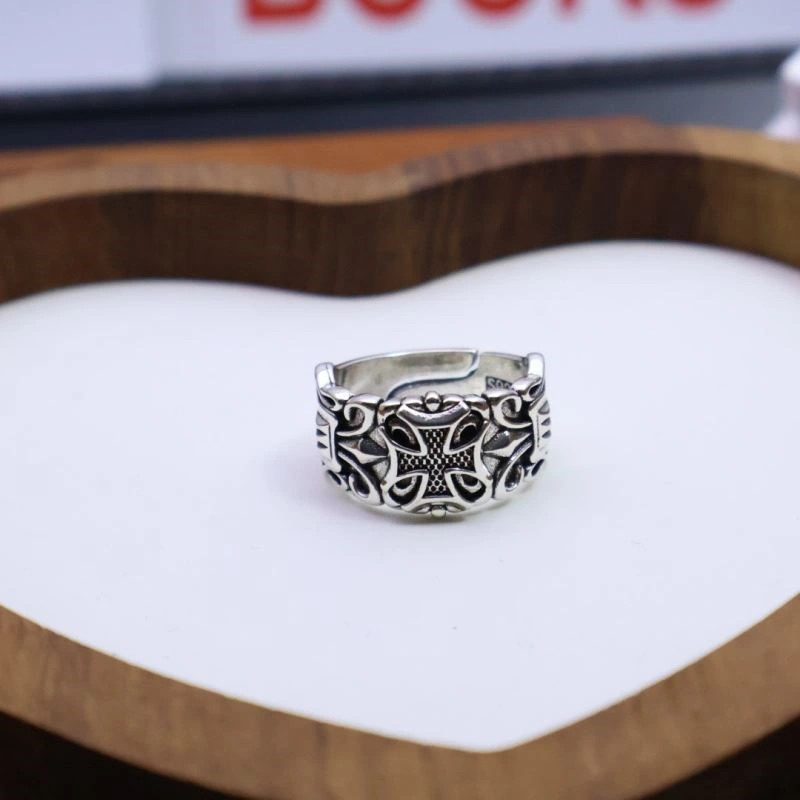 SmoothTexture Chrome Hearts Rings 237485