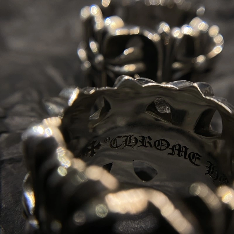 ZipUp Chrome Hearts Rings 237484