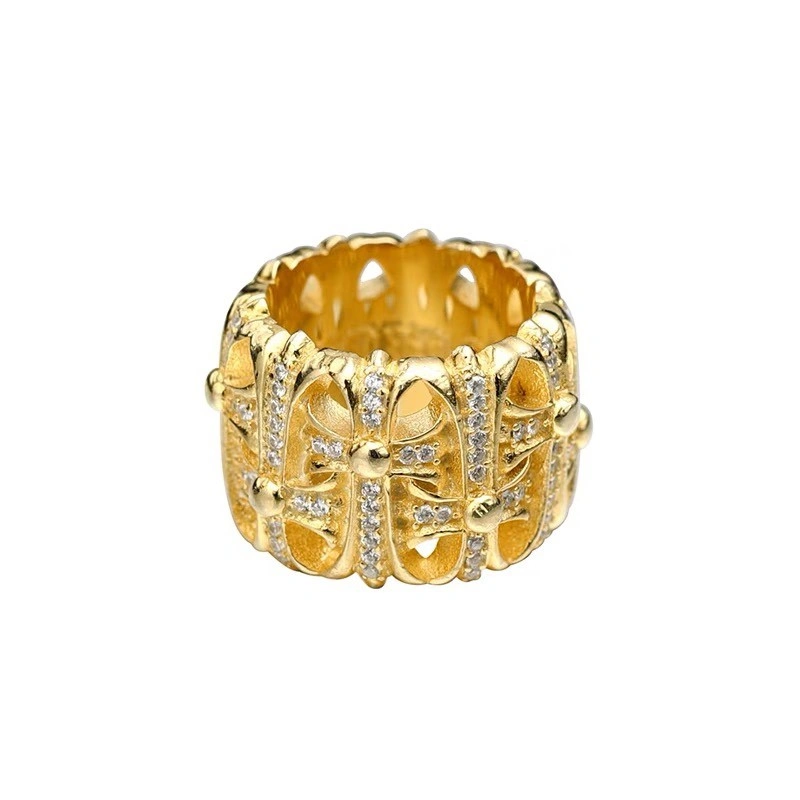Stretchable Chrome Hearts Rings 236434