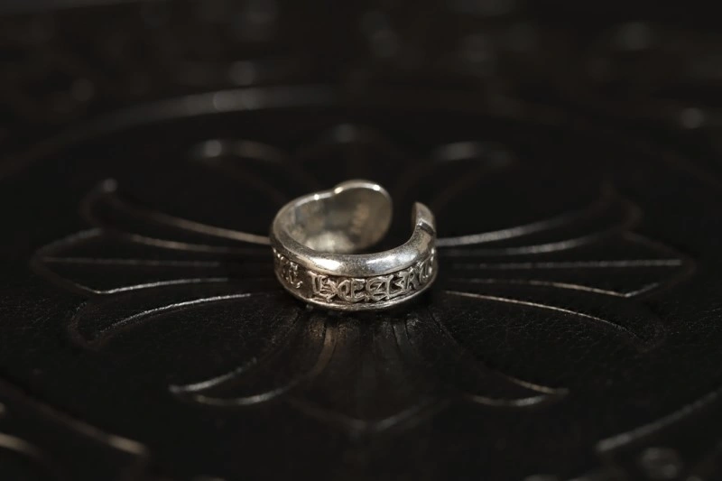 Functional Chrome Hearts Rings 236432