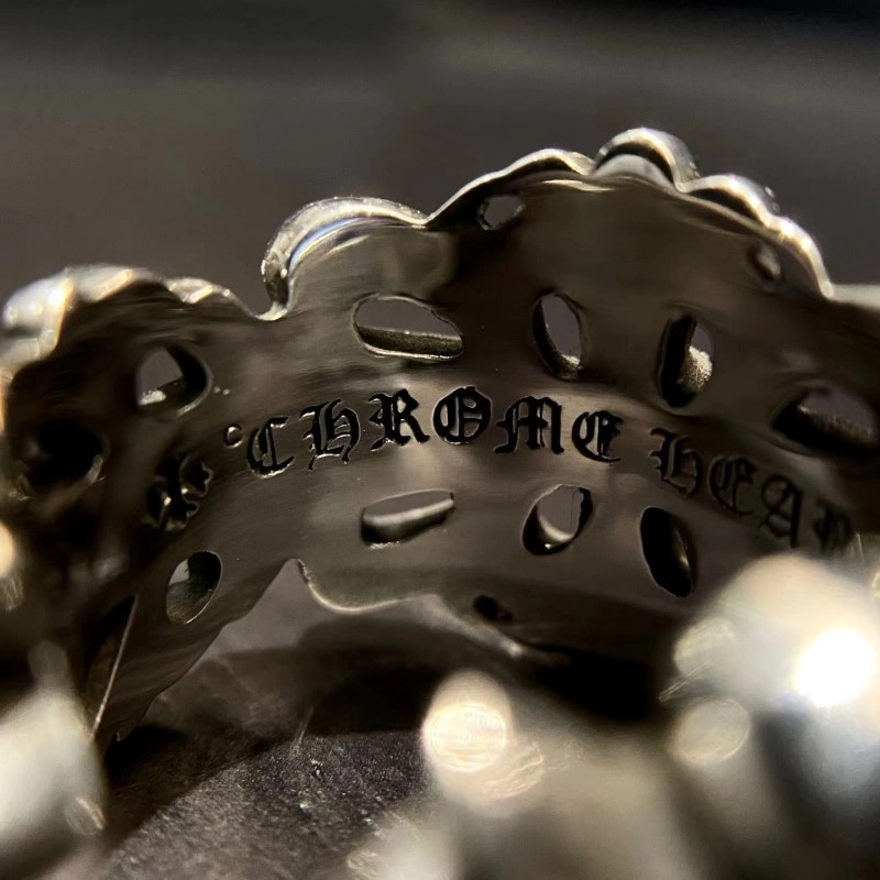 Vibrant Chrome Hearts Rings 236424
