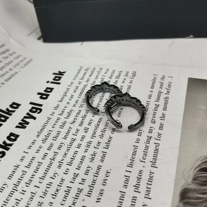 SmoothTexture Chrome Hearts Rings 236420