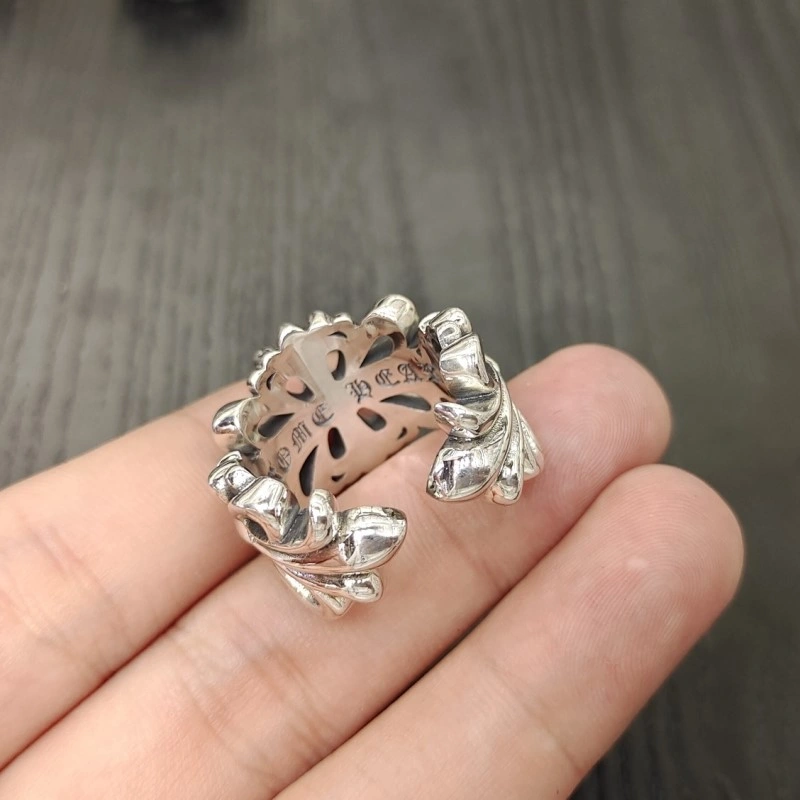 Sophisticated Chrome Hearts Rings 236430
