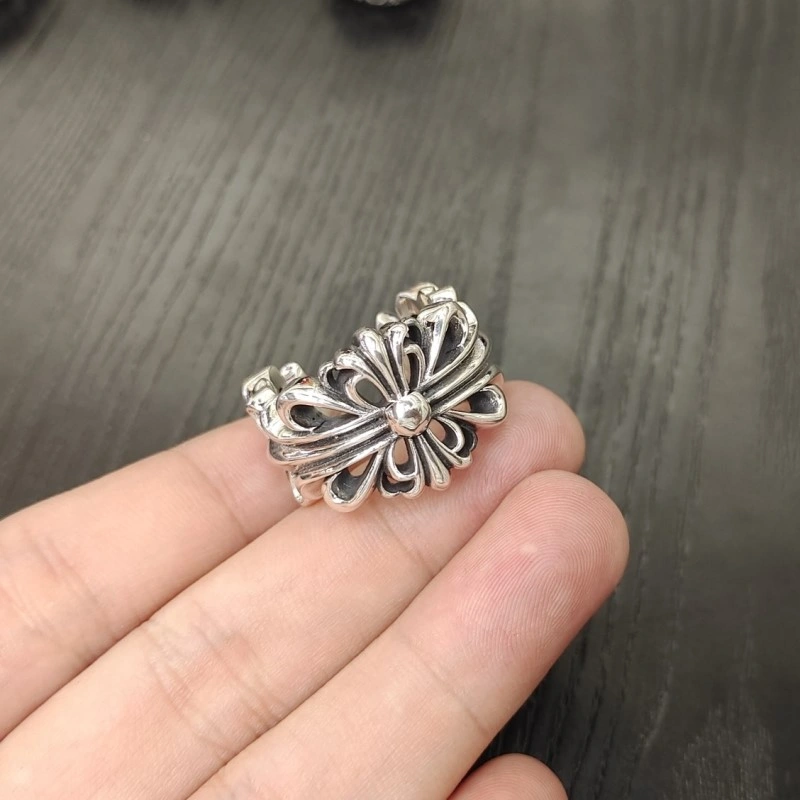 Sophisticated Chrome Hearts Rings 236430