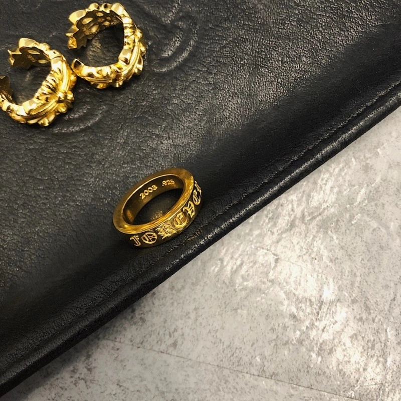 Sophisticated Chrome Hearts Rings 236404