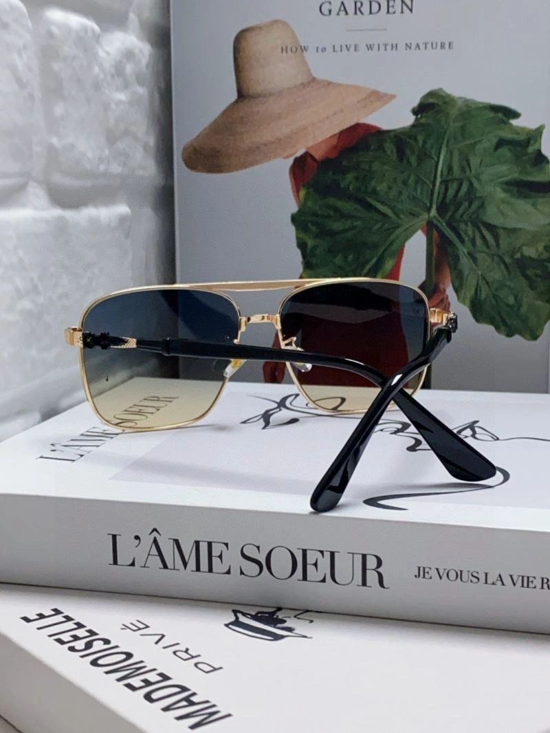 Sleek Chrome Hearts Sunglasses 279001