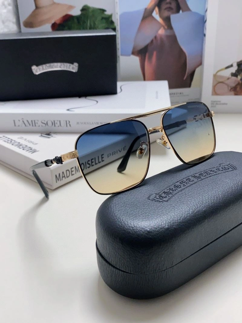 Sleek Chrome Hearts Sunglasses 279001