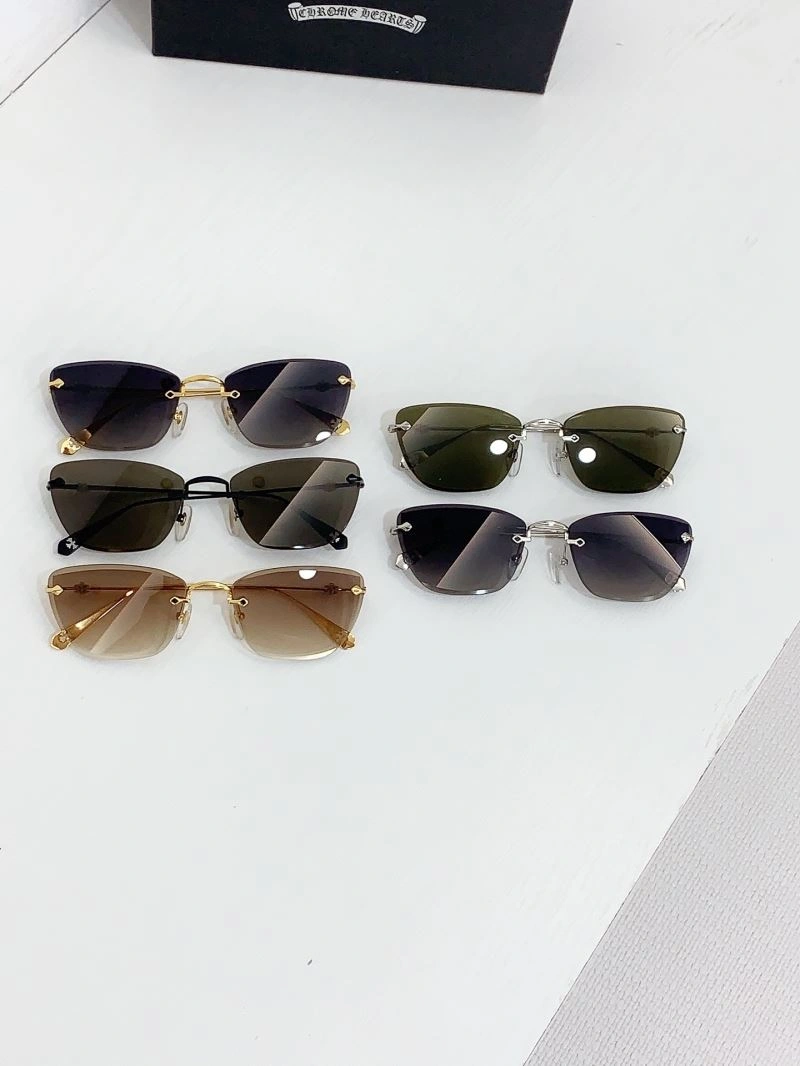 Chic Chrome Hearts Sunglasses 279073