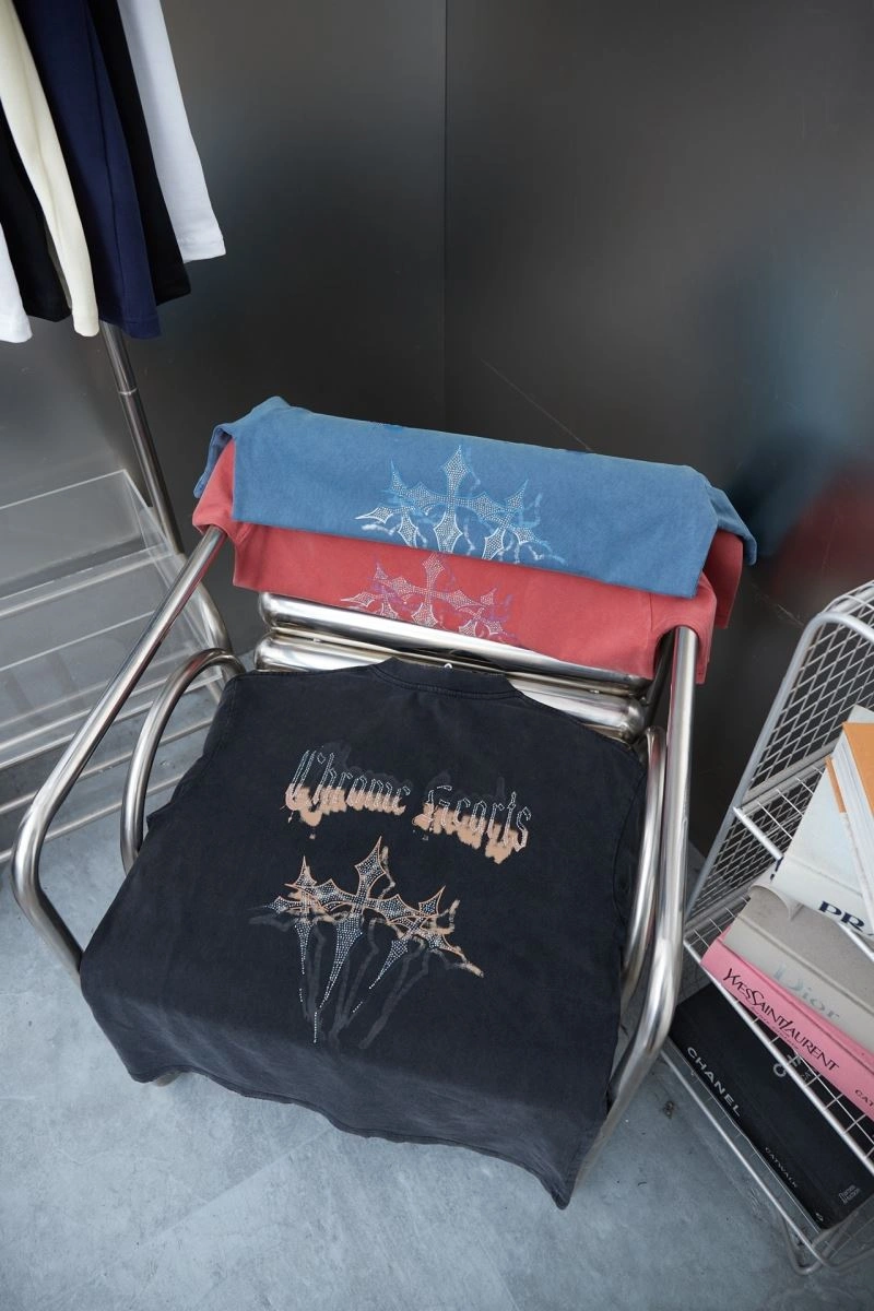 Chrome Hearts T-Shirts WrinkleFree 118986