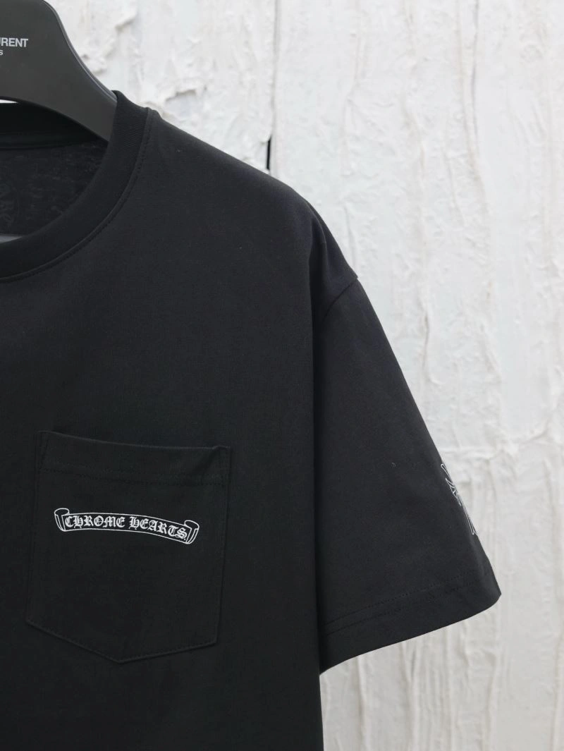 Chrome Hearts T-Shirts Stretchable 118917