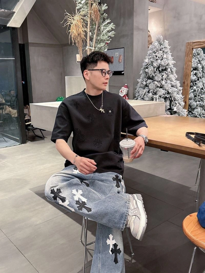 Chrome Hearts T-Shirts Sleek 118477