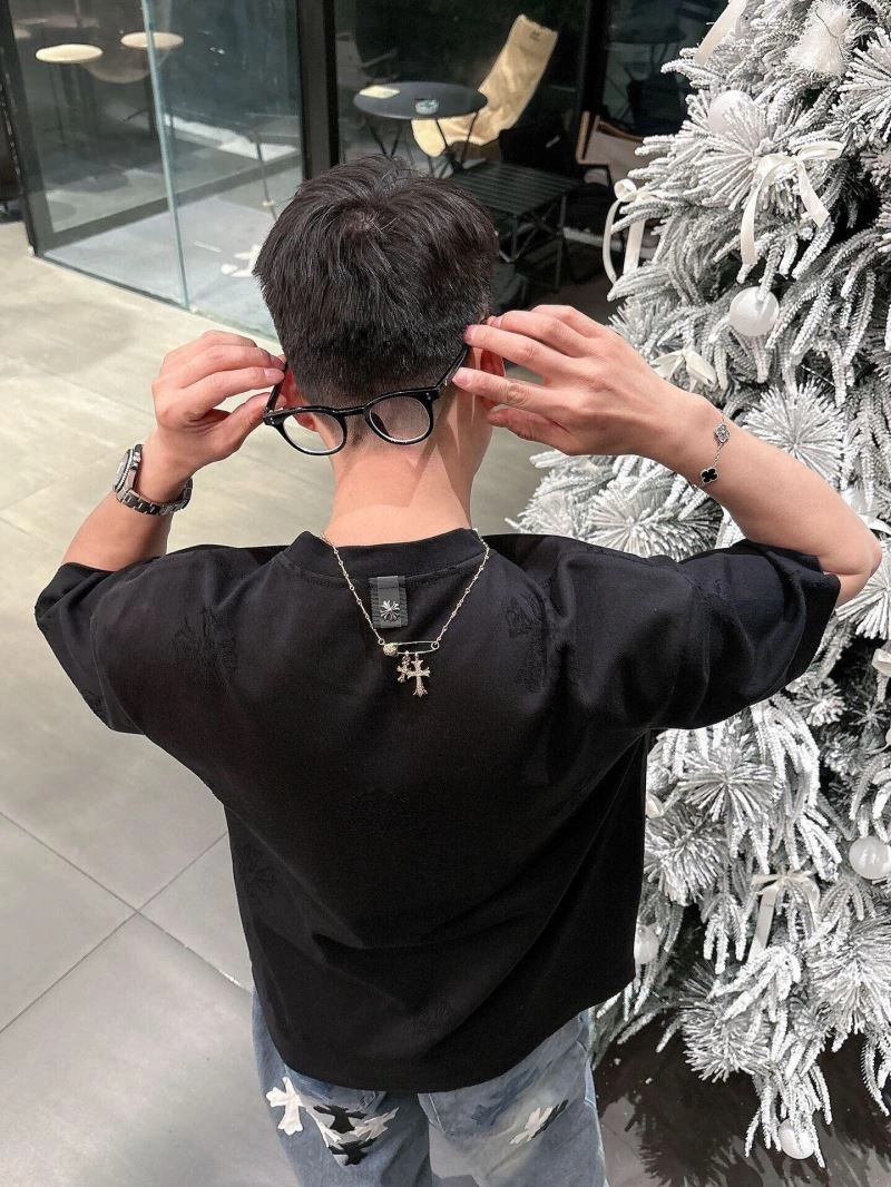 Chrome Hearts T-Shirts Sleek 118477