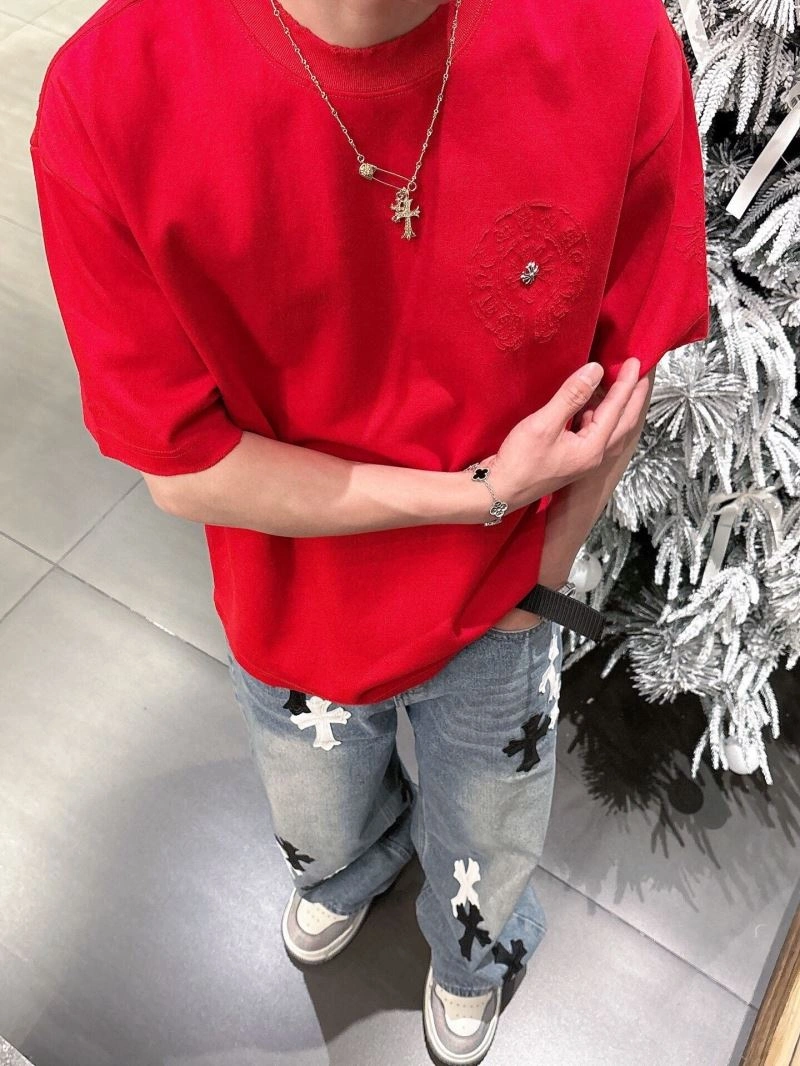 Chrome Hearts T-Shirts Colorful 118484