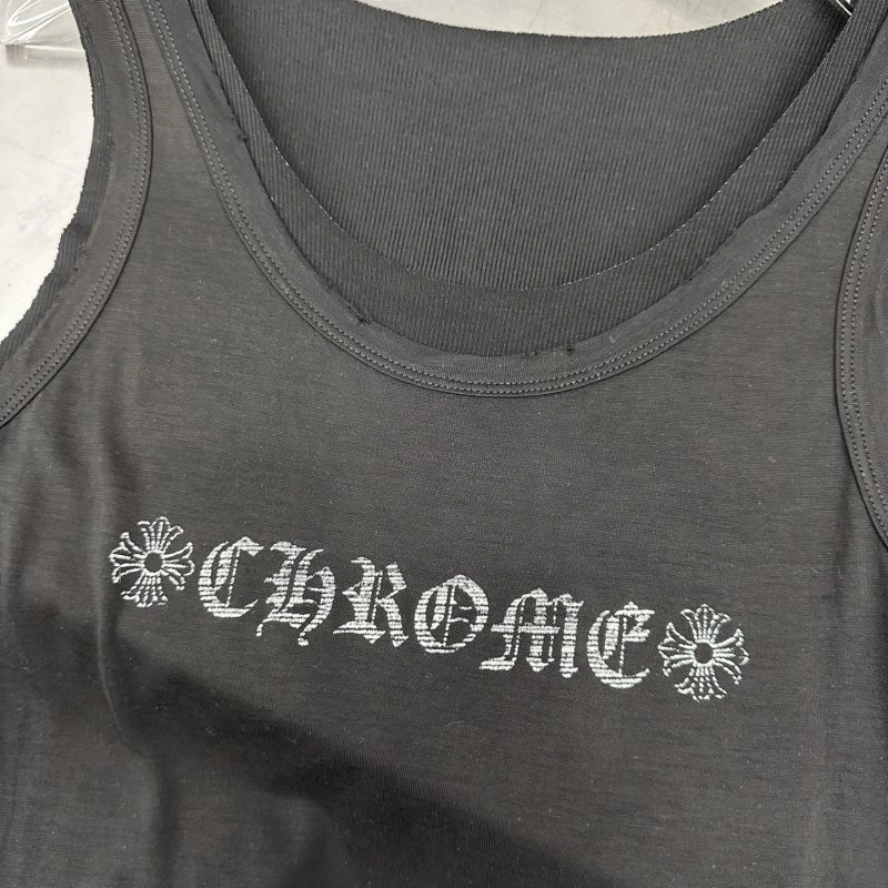 Bright Chrome Hearts Vest 118049