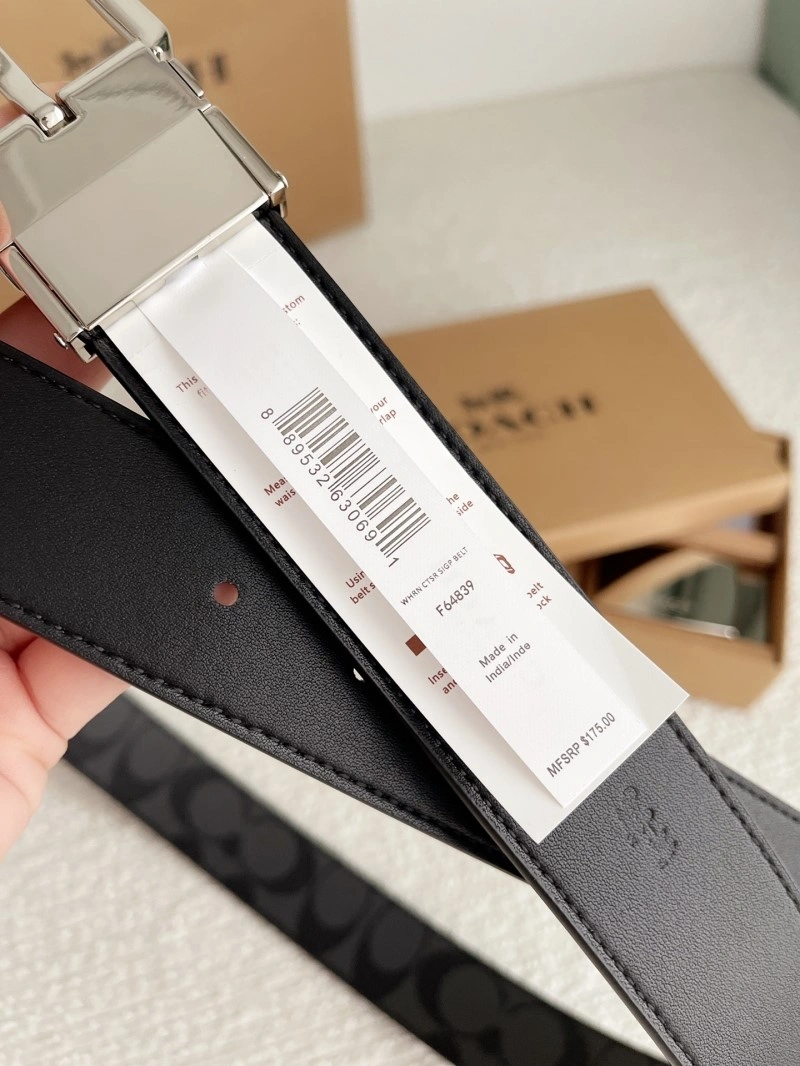 Coach Belts Durable 285395