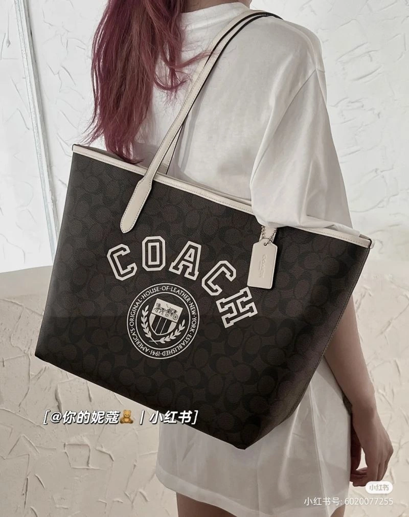 Minimalist Coach Shopping Bags 85735