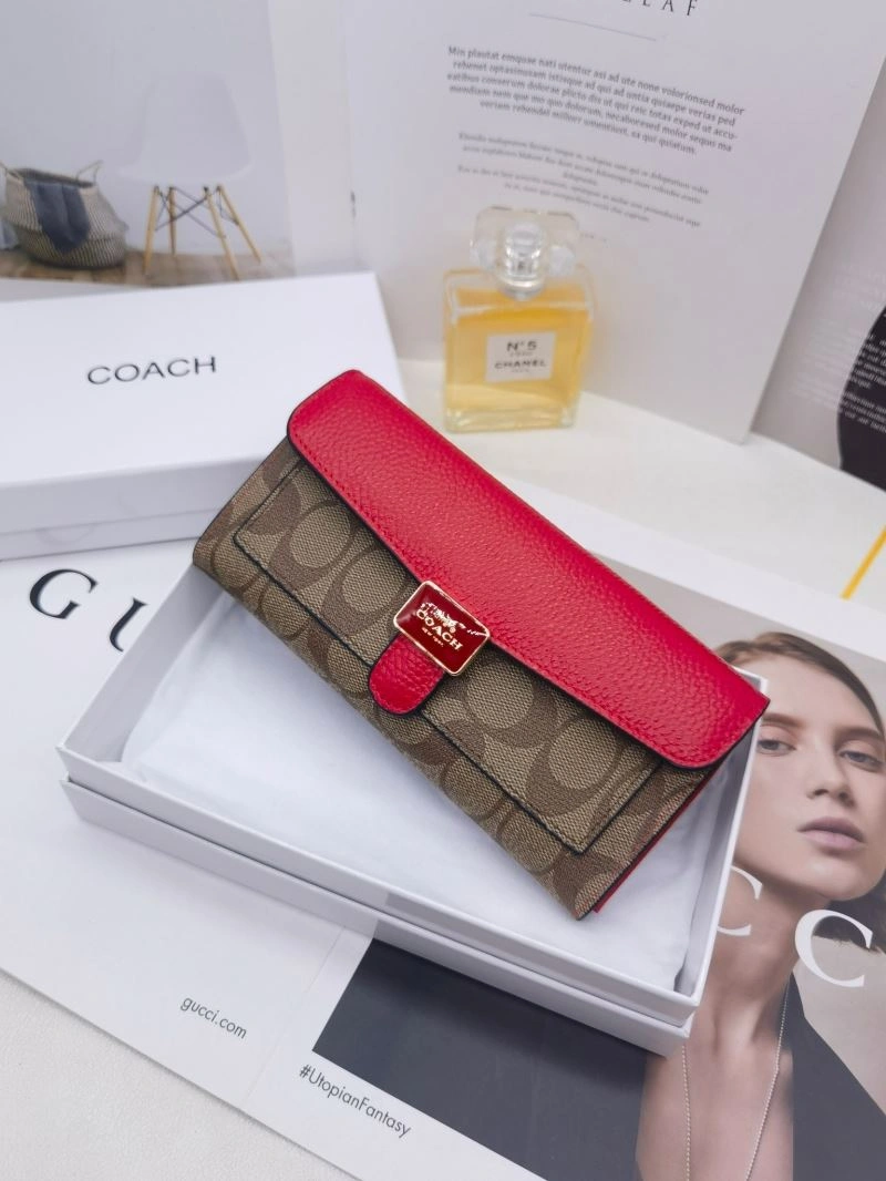 Coach Wallets Purse Resilient 86129