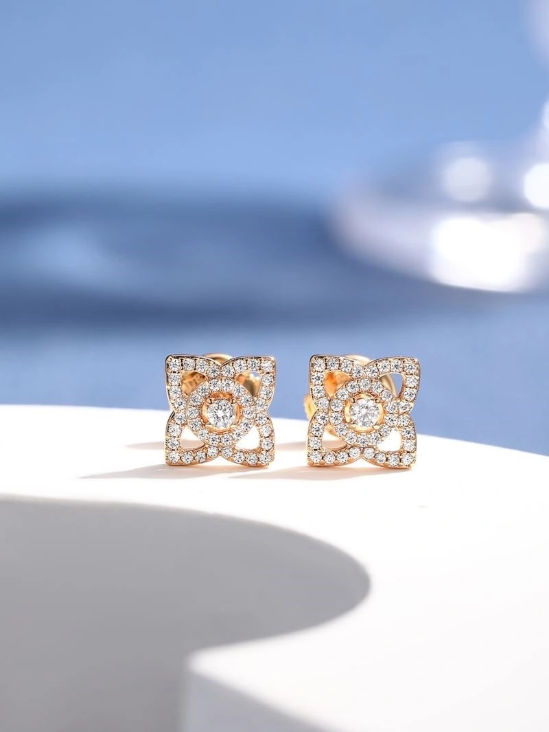 Debeers Earrings Elegant 209374