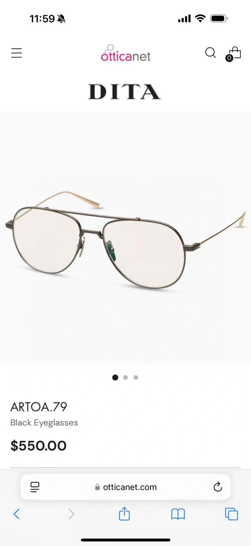 Dita Sunglasses Sophisticated 279133