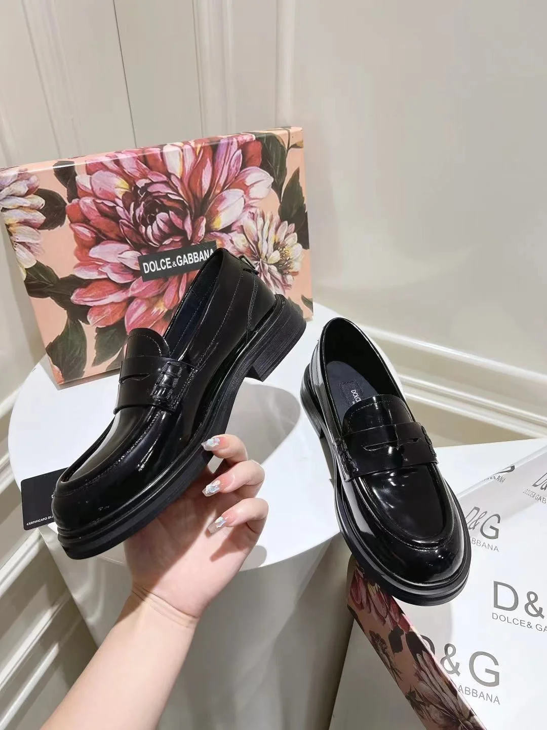 Supportive Dolce Gabbana Business Shoes 23014