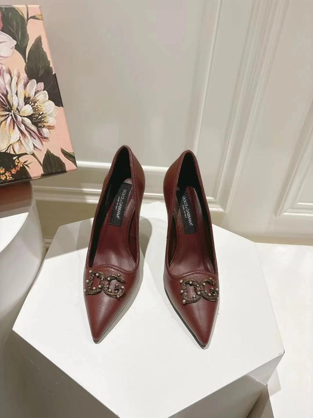 Dolce Gabbana Heeled Shoes MoistureWicking 23001