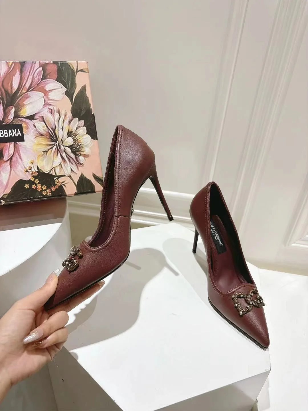 Dolce Gabbana Heeled Shoes MoistureWicking 23001