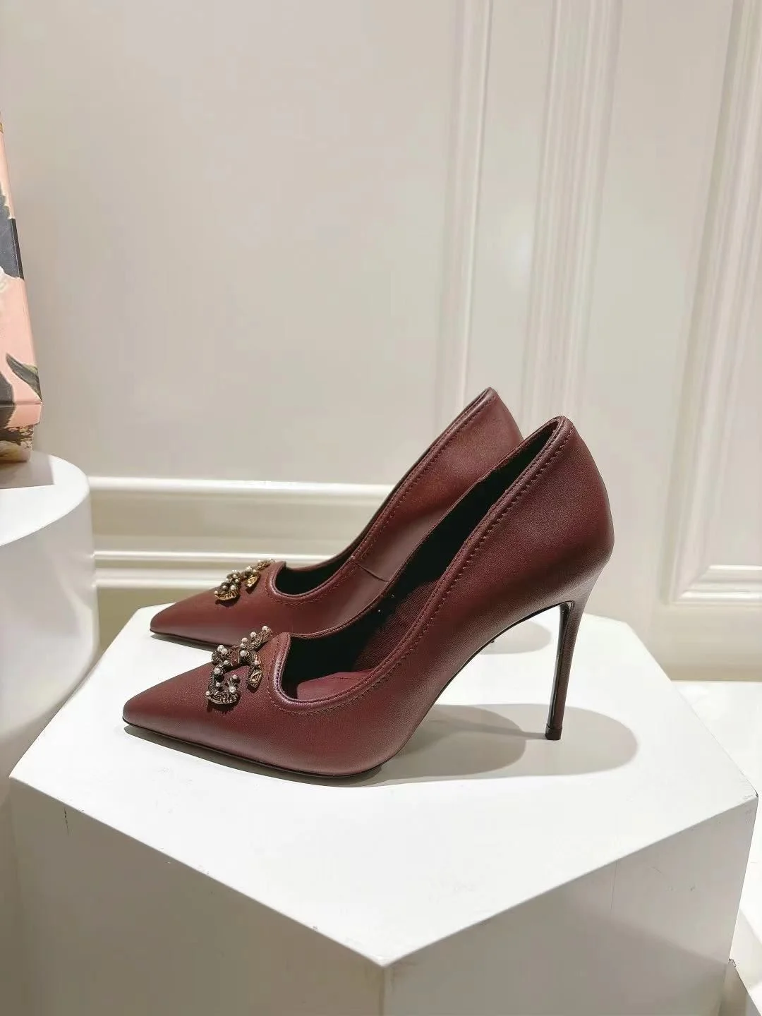 Dolce Gabbana Heeled Shoes MoistureWicking 23001