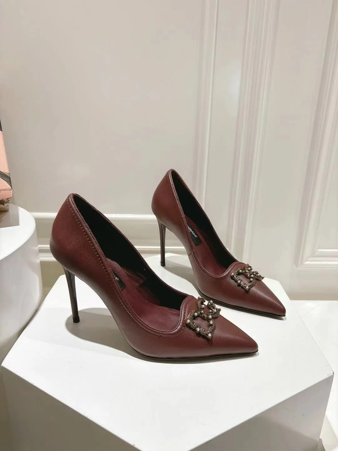 Dolce Gabbana Heeled Shoes MoistureWicking 23001