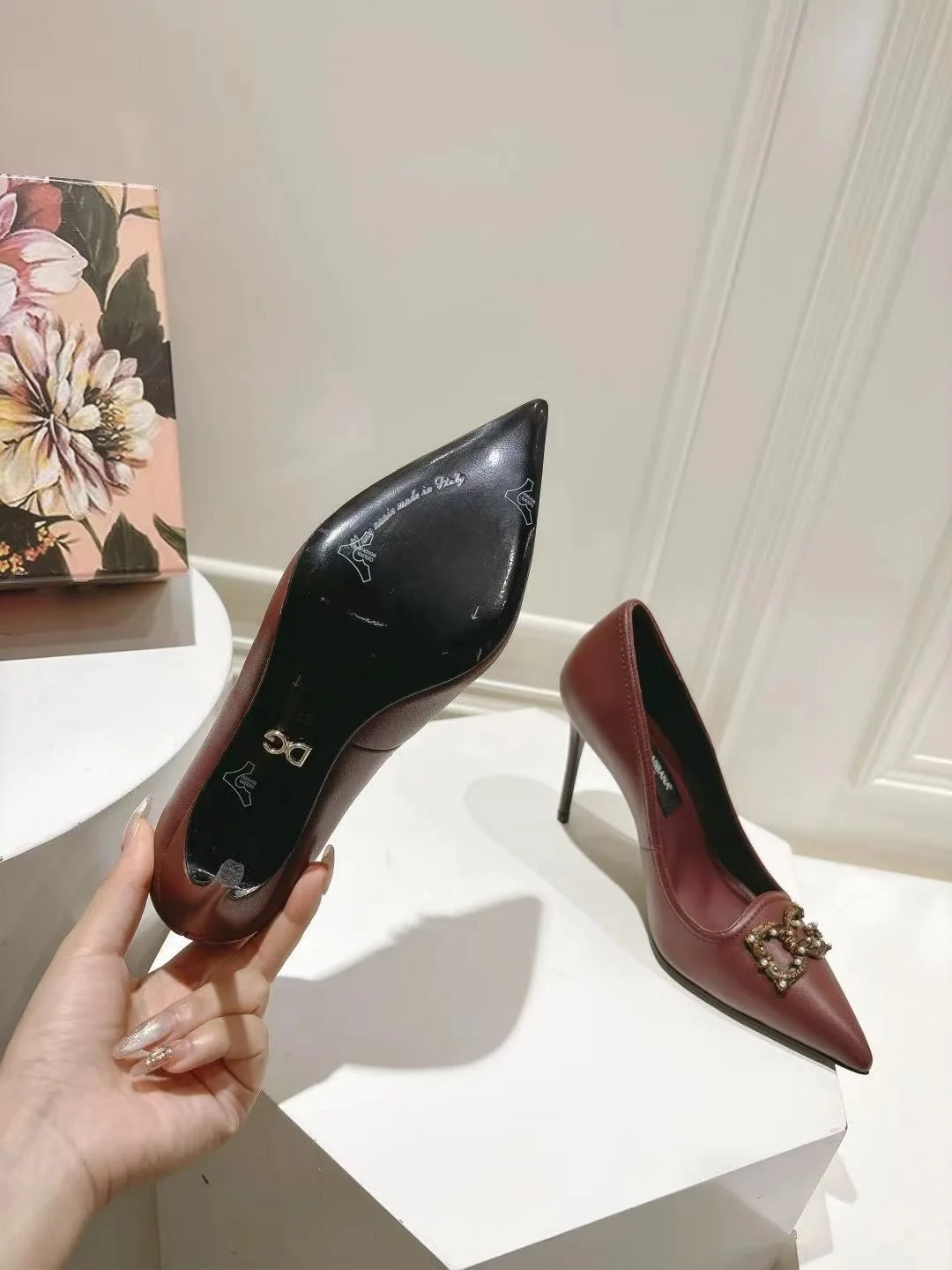 Dolce Gabbana Heeled Shoes MoistureWicking 23001