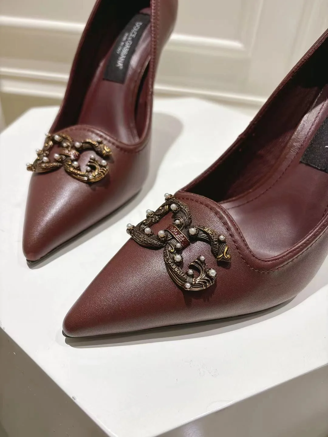 Dolce Gabbana Heeled Shoes MoistureWicking 23001